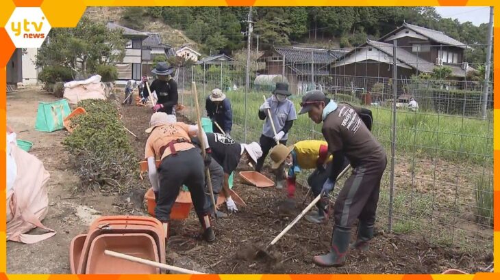 農業の復旧へ、ボランティアセンター開設　台風７号で土砂流れ込み大きな被害　京都・舞鶴市