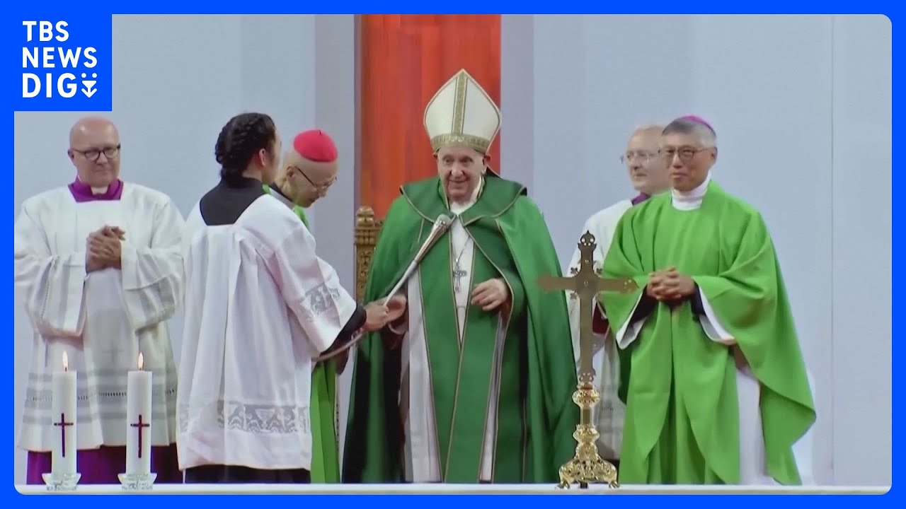ローマ教皇モンゴルでミサ 中国の人々にメッセージ|TBS NEWS DIG