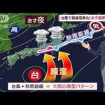 【関東の天気】台風で前線活発化！　あす関東は大雨(2023年9月5日)