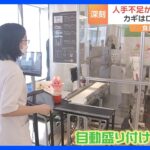 社食に「調理ロボット」登場　深刻な“人手不足”に食品メーカーが対策｜TBS NEWS DIG