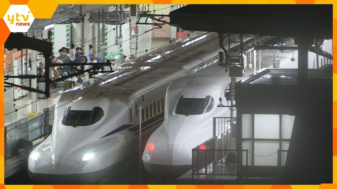 台風７号で東海道新幹線に遅れや運休、ＪＲ東海が国に報告書を提出　発信が始発直前だったのが問題