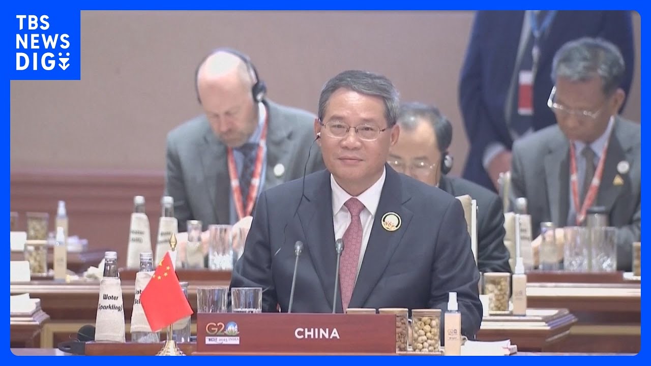 中国李強首相「経済回復」アピール　中国経済に対する不安払しょくにつとめる｜TBS&nbsp;NEWS&nbsp;DIG