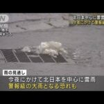 北日本を中心に警報級の大雨 土砂災害などに警戒(2023年9月12日)