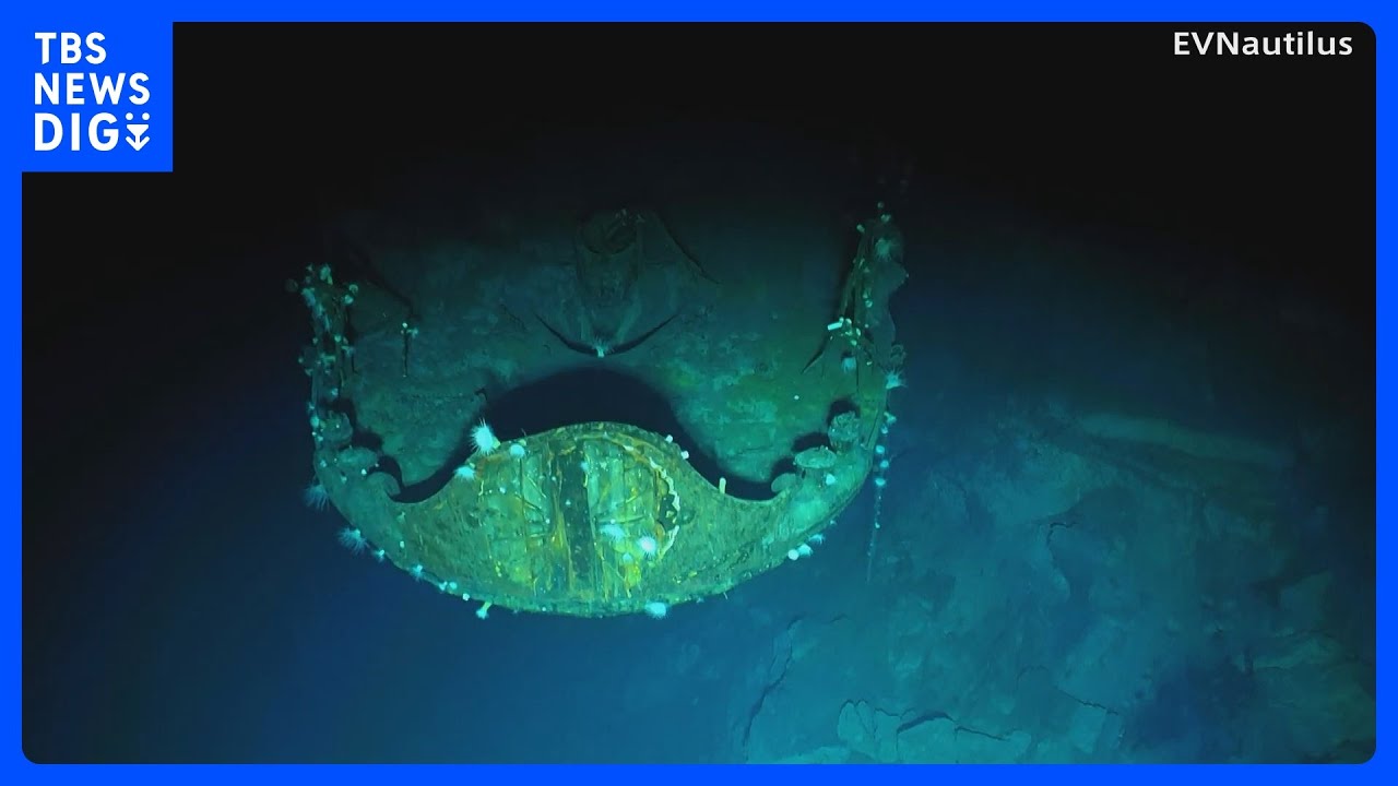 ミッドウェー海戦で沈んだ空母「赤城」の姿　沈没以来81年ぶりに海底で撮影｜TBS&nbsp;NEWS&nbsp;DIG