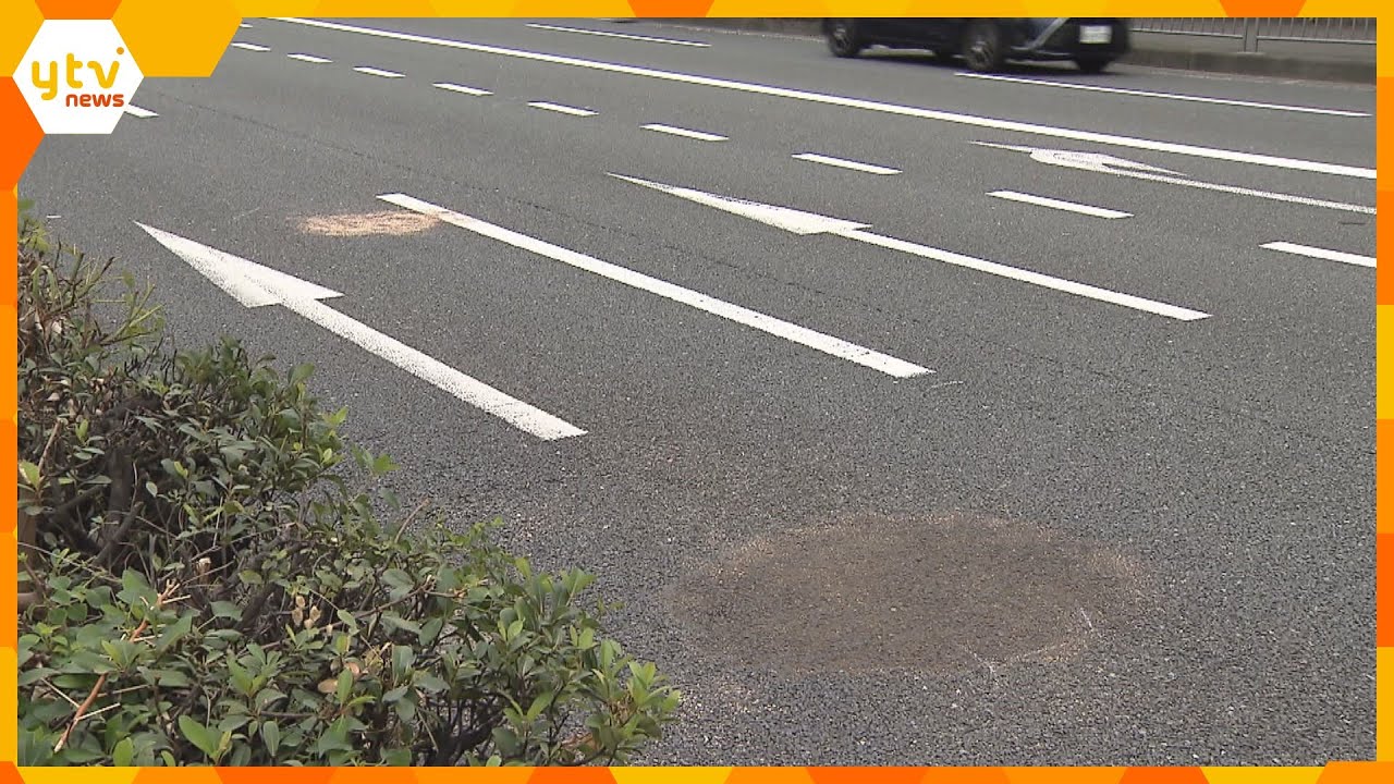 国道で車がバイクに衝突、運転手は車を残して逃走　バイクの男性は意識不明の重体　大阪・大東市