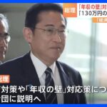 岸田総理、「年収の壁」対応策など「経済対策の柱」発表へ｜TBS NEWS DIG