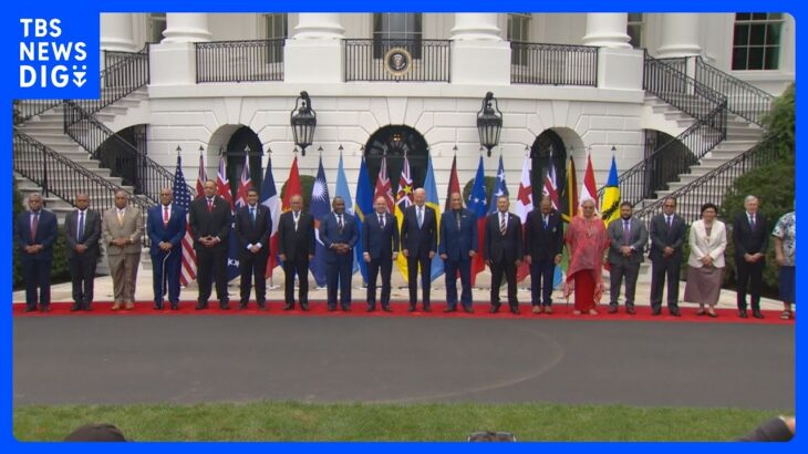 アメリカが太平洋島しょ国と首脳会議　“中国寄り”の首相は出席せず｜TBS NEWS DIG