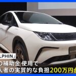 中国のEV大手「BYD」が新たな電気自動車　300万円台で販売開始｜TBS NEWS DIG