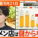 【Nスタ解説まとめ】ラーメン店倒産数が前年同期比3.5倍に/“人気弁当店”食中毒か/各地の紅葉 見頃はいつ？/「秋の食中毒」に要注意