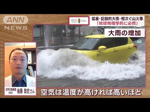 【SDGs企画】気候変動のいま…WMO＝世界気象機関に聞く(2023年9月17日)