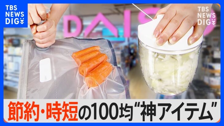 今、使える節約＆便利グッズ！ダイソー常連客100人に聞いたコスパ最強グッズ｜TBS NEWS DIG