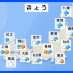 【10月20日 今日の天気】日本海側から雨の範囲広がる　雨のあと寒気流入　週末は北海道で初雪か｜TBS NEWS DIG