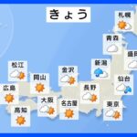 【10月29日 今日の天気】北日本と東日本は沿岸を中心に天気崩れるところも　31日のハロウィーンと11月3日の文化の日は全国的に晴れる見込み｜TBS NEWS DIG