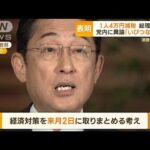 1人4万円減税　低所得世帯に10万円給付　総理方針…消費減税は？　党内に異論も【もっと知りたい！】(2023年10月27日)