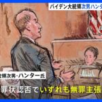 バイデン大統領の次男が無罪主張　銃の違法所持めぐる裁判で罪状認否｜TBS NEWS DIG