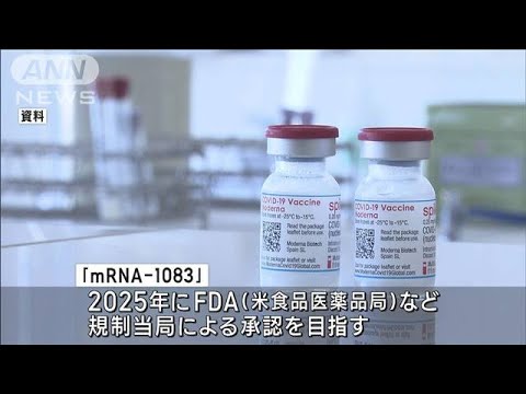 モデルナ　コロナとインフルの混合ワクチン　治験の最終段階へ(2023年10月5日)