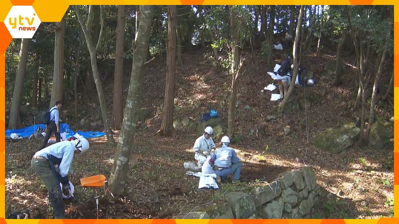 『幻の城』復元へ　織田信長が築いた安土城の天主台周辺で発掘調査開始　鯱や装飾金具の発見を期待