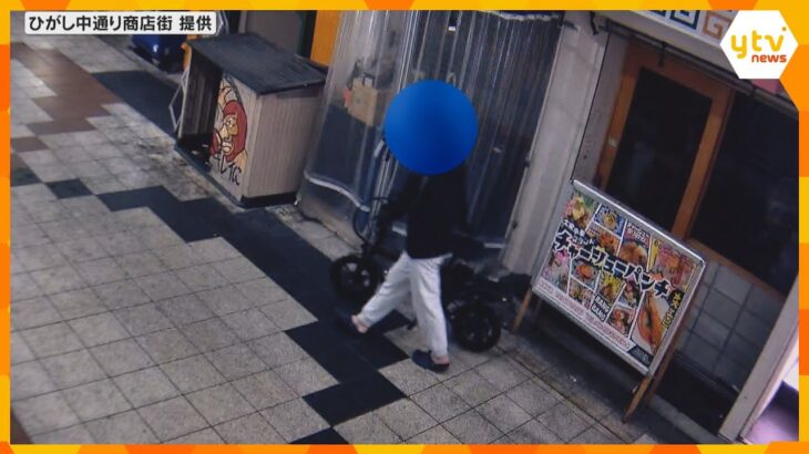 周囲を気にしながら不自然にストレッチ、平然と電動自転車盗む　防犯カメラが捉えた窃盗の瞬間　大阪