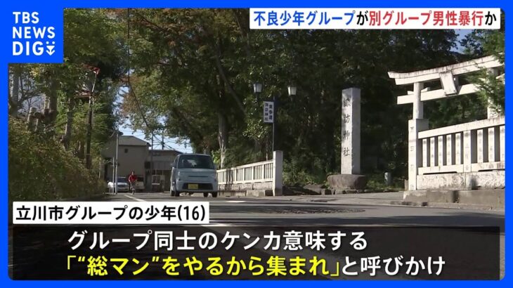 「“総マン”をやるから集まれ」東京・立川市の不良少年グループが対立グループ男性をバットで殴打か　きっかけは“改造バイク”｜TBS NEWS DIG