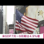 米GDP　7－9月期は4.9％増(2023年10月26日)