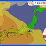 【11月2日 関東の天気】11月に異例の夏日連続！｜TBS NEWS DIG