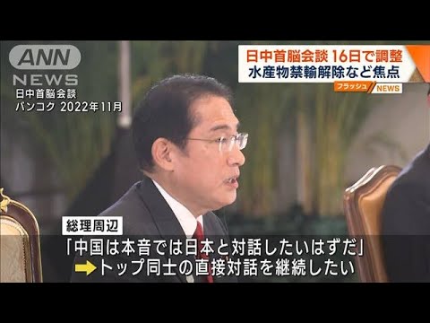 岸田総理大臣 15日夜APECへ出発 日中首脳会談 16日開催で調整(2023年11月15日)