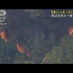 自衛隊ヘリも消火活動　愛媛の山火事延焼 続く(2023年11月2日)