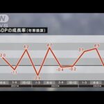 物価高などで3期ぶりマイナス　7－9月期のGDP＝国内総生産(2023年11月15日)