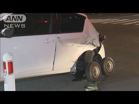 交差点で車4台絡む事故 10～50代の男女5人が軽傷(2023年11月12日)