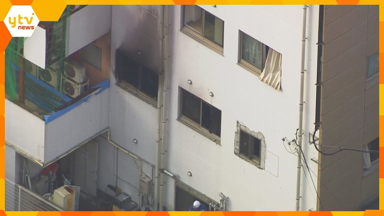 老人ホームで火事、入居者の部屋から出火か　40代～80代の男女9人を病院に搬送　大阪・旭区