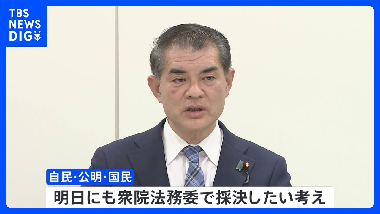 旧統一教会めぐる被害者救済法案　5党が修正協議も議論は平行線に｜TBS&nbsp;NEWS&nbsp;DIG