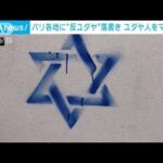 パリの建物に「ダビデの星」落書き　ユダヤ人をマークか　パリ市が刑事告発(2023年11月1日)