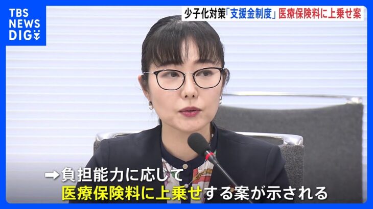 異次元の少子化対策　財源となる「支援金制度」医療保険料に上乗せ案｜TBS NEWS DIG