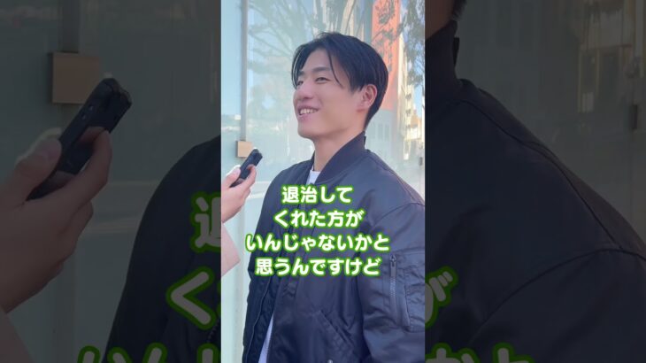 クマの駆除･･･抗議電話は？ちひろアナがインタビュー🎤【今 気になっているニュースは何ですか!?】六本木編 #shorts