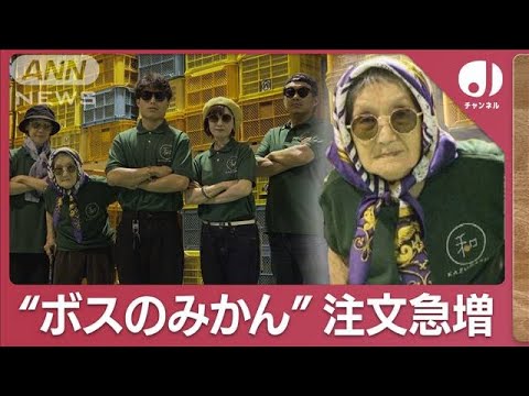 「おばあちゃんのボス感すごい」注文急増みかん農園(2023年11月23日)