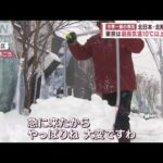 今季一番の寒気…真冬日も　北日本・北陸で積雪　東京は最高気温10度以上下がる(2023年11月25日)