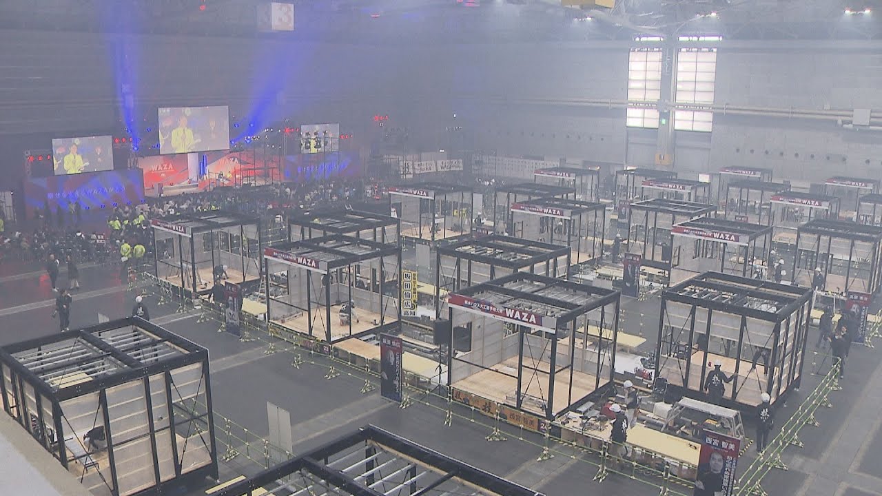精鋭３０人の職人が家づくりの技術を競う　積水ハウス主催の大工選手権大会　大工の魅力を発信