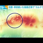 地震・津波続いた鳥島近海の海底で“カルデラ”発見(2023年11月29日)