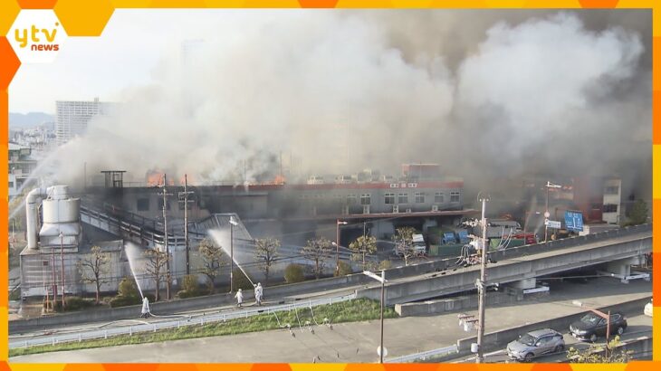 倉庫や事業所など約8000平米が4日間燃え続けた火事　現場責任者らを業務上失火容疑で書類送検