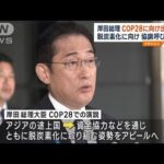 岸田総理COP28に向け出発へ　脱炭素化に向け協調呼びかけ(2023年11月30日)