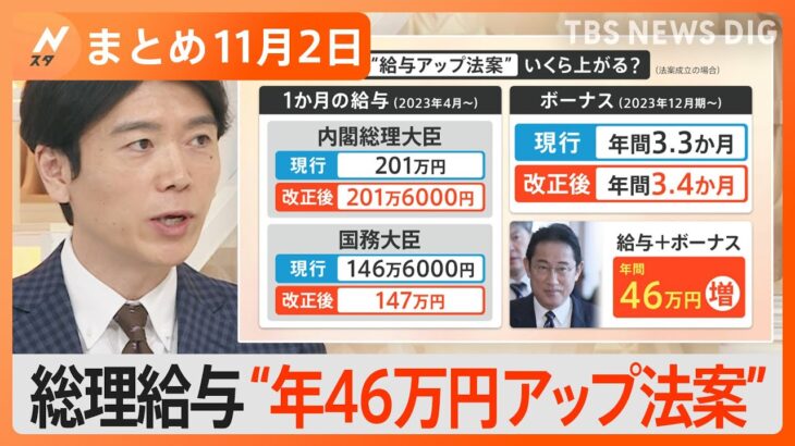 【Nスタ解説まとめ】国民差し置いて…総理の給与アップ？/国民負担が“倍増”、75％が大阪・関西万博に“NO”/どうなる明日からの三連休/“糖尿病インフルエンサー”注射しながら日本一周