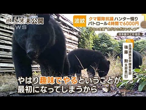 クマ討伐隊「パートに命かけられない」OSO越えクマも【詳細版】【もっと知りたい！】(2023年11月13日)