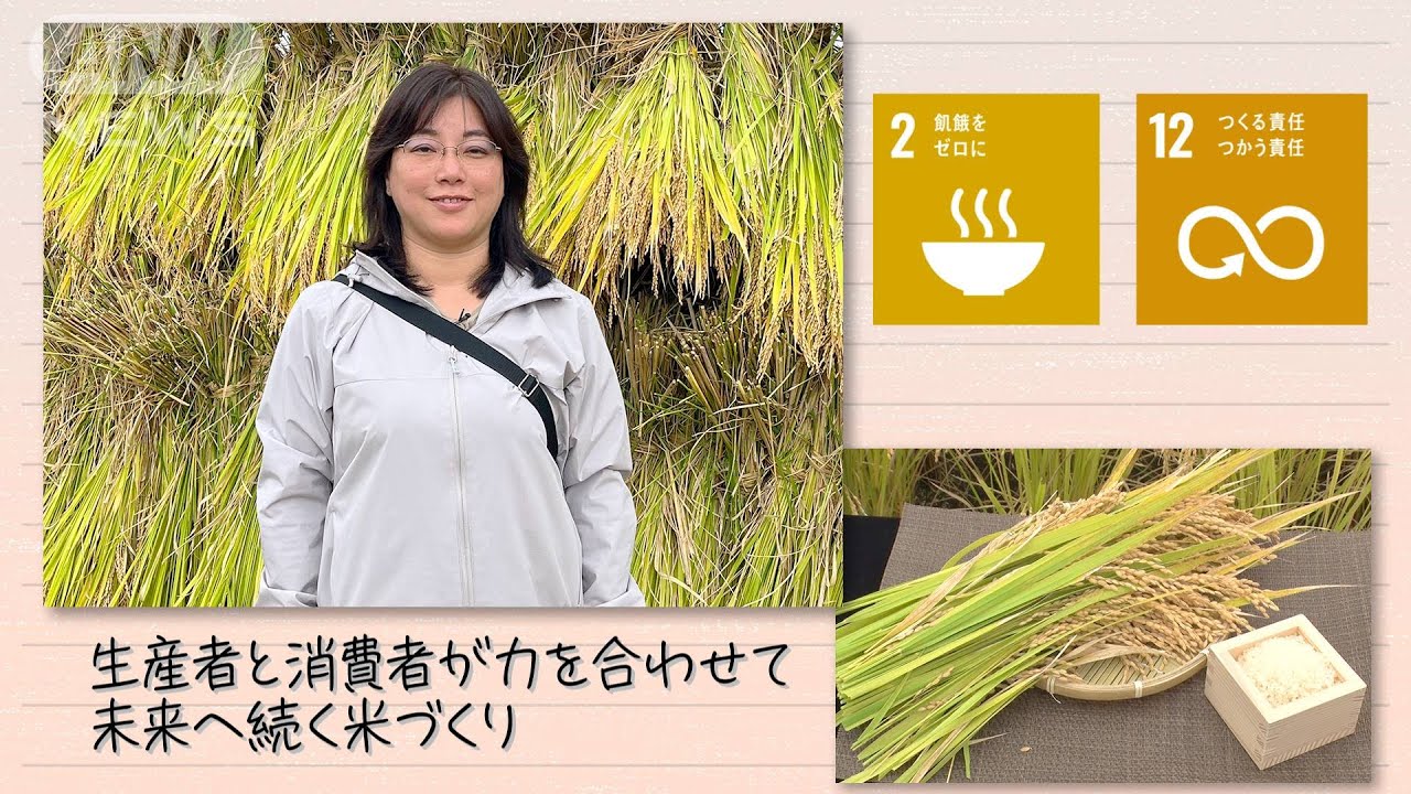 【SDGs】生産者と消費者が力を合わせて未来へ続く米づくり(2023/11/25)
