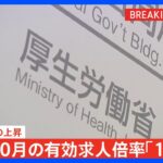 今年10月の有効求人倍率 「1.30倍」10か月ぶりに上昇　宿泊・飲食などで新規求人数増加｜TBS NEWS DIG