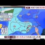 【関東の天気】11日夜から雨　空気うるおい暖かさ続く(2023年12月10日)