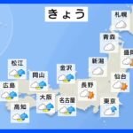 【12月11日 今日の天気】西から雨エリア拡大 西日本は雨脚強まる所も　関東は夜から雨｜TBS NEWS DIG