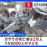 ガザ、戦闘開始以降の死者2万人に　うち8000人が子ども｜TBS NEWS DIG