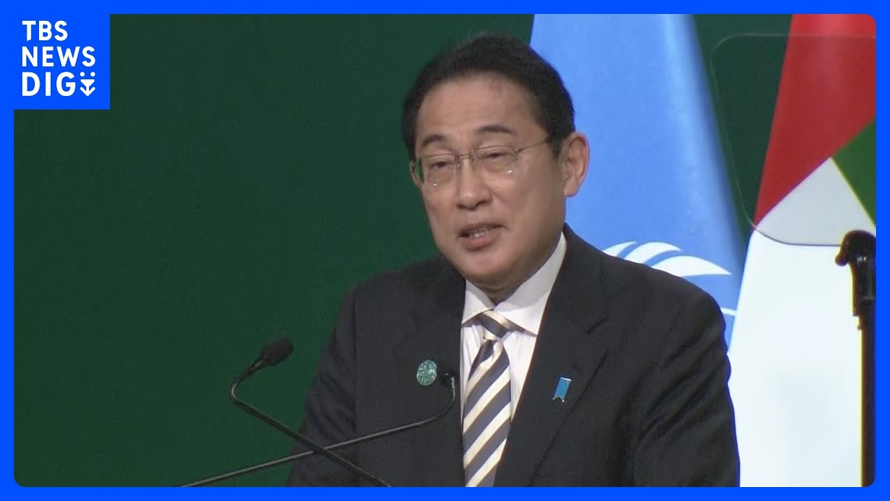 岸田総理、「新たな石炭火力発電所を建設せず」&nbsp;気候変動の会議で表明｜TBS&nbsp;NEWS&nbsp;DIG