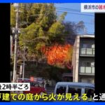 横浜市・保土ヶ谷区の雑木林で火災　けが人情報なし｜TBS NEWS DIG