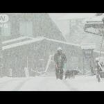 強烈寒波　日本海側で影響長引く恐れ　大雪・猛吹雪に警戒(2023年12月21日)